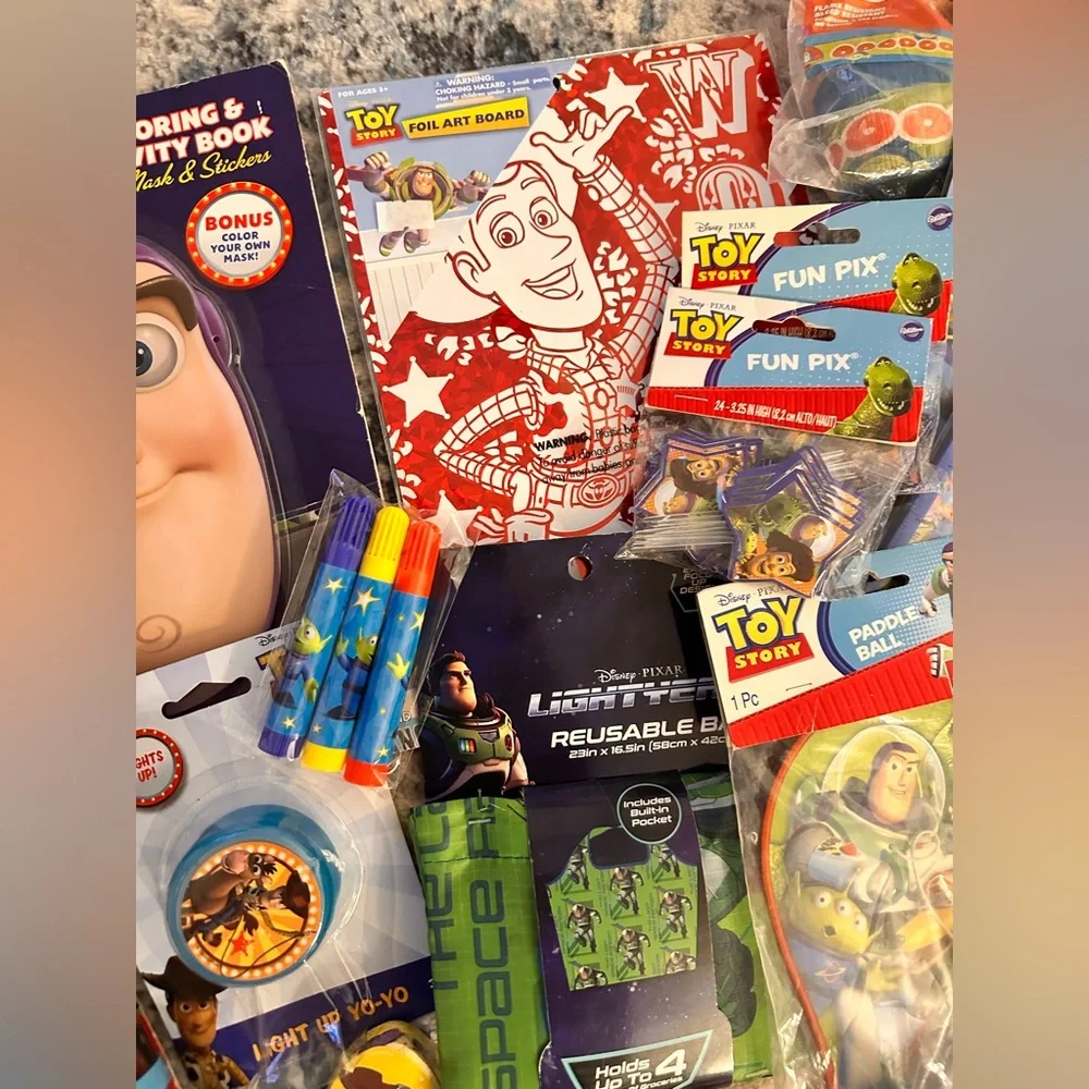 Disney’s Toy Story Party Favor/Easter Basket/Stocking Stuffers Bundle 27 Items#1